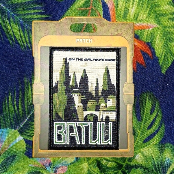 Star Wars Batuu Patch Black Spire Outpost Disneyland Galaxy's Edge Retired - Picture 1 of 4